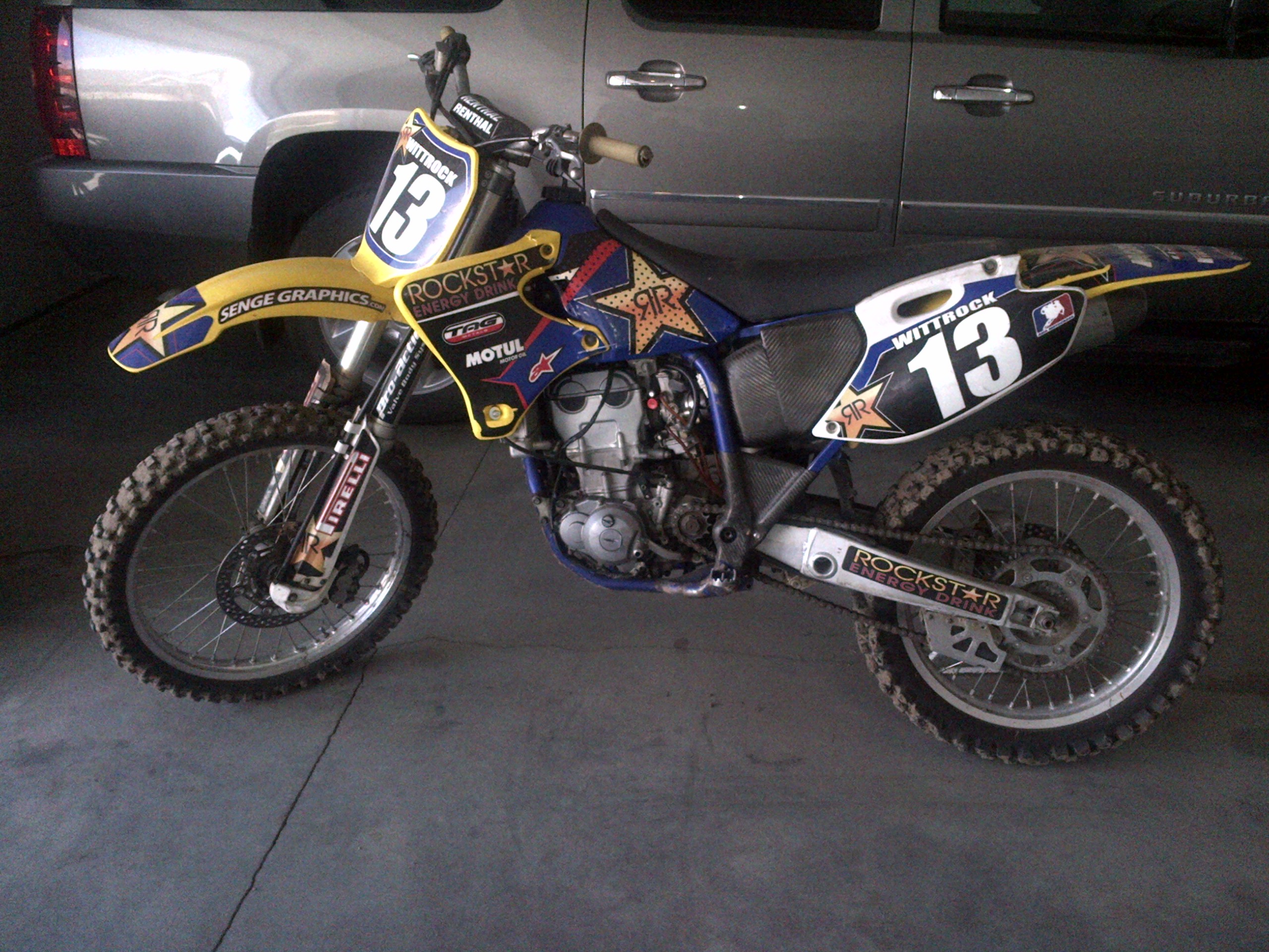 2001 Yamaha YZ426F 900 Hunter Cycle Salvage